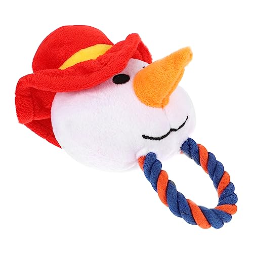 FRCOLOR 2 STK Plüschtiere Für Haustiere Spielzeug Baby Weihnachten Baumwollseil FRCOLOR 2 STK Plüschtiere Für Haustiere Spielzeug Baby Weihnachten Baumwollseil von FRCOLOR