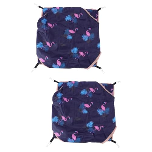 FRCOLOR 2 STK hängendes Hamsternest Haustier-Hängemattenbett hängendes Hamsterhaus Spielzeug warme Haustierhängematte Haustiere Doppelschicht-Design-Hängematte warm halten Kleine Tiere FRCOLOR 2 STK hängendes Hamsternest Haustier-Hängemattenbett hängendes Hamsterhaus Spielzeug warme Haustierhängematte Haustiere Doppelschicht-Design-Hängematte warm halten Kleine Tiere von FRCOLOR