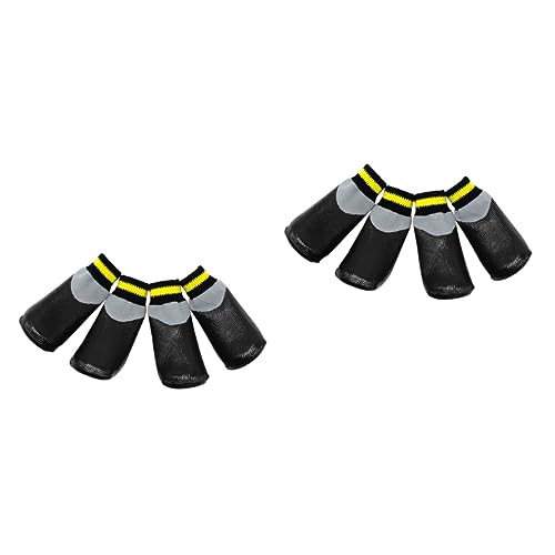 FRCOLOR 2 Sätze Hundesocken für kleine Hunde rutschfeste Schuhe Hundepfotenschutz Winterschuhe wasserdichte Socken Stiefeletten Gummisocken Regenstiefel Haustier Kurze Stiefel Katzenschuhe FRCOLOR 2 Sätze Hundesocken für kleine Hunde rutschfeste Schuhe Hundepfotenschutz Winterschuhe wasserdichte Socken Stiefeletten Gummisocken Regenstiefel Haustier Kurze Stiefel Katzenschuhe von FRCOLOR