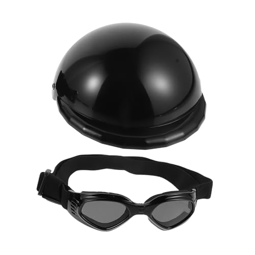 FRCOLOR 2 Sets Hundezubehör Haustierhelm Sicherheitshüte Für Haustiere Haustierbrille Stilvolle Haustierbrille FRCOLOR 2 Sets Hundezubehör Haustierhelm Sicherheitshüte Für Haustiere Haustierbrille Stilvolle Haustierbrille von FRCOLOR