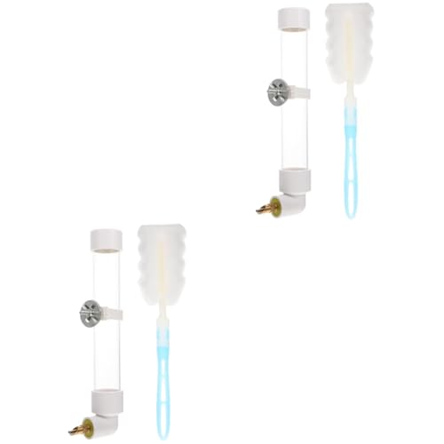 FRCOLOR 2 Sets Vogelwasser-futterspender Für Käfig Papageien-futterspender Hängender Wasserspender Vogel-trinkzubehör FRCOLOR 2 Sets Vogelwasser-futterspender Für Käfig Papageien-futterspender Hängender Wasserspender Vogel-trinkzubehör von FRCOLOR