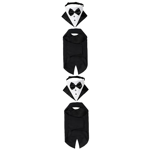 FRCOLOR 2 Sätze Hundeanzug Hunde Kostü Halloweenkostü Hundeparty-Kleidung Jungen-Shirt Hunde-Krawatten-Shirt Jungen Fliege Gentleman-hundehemd Partykleidung Baumwolle Haustier Halsband FRCOLOR 2 Sätze Hundeanzug Hunde Kostü Halloweenkostü Hundeparty-Kleidung Jungen-Shirt Hunde-Krawatten-Shirt Jungen Fliege Gentleman-hundehemd Partykleidung Baumwolle Haustier Halsband von FRCOLOR