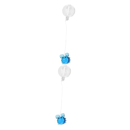 FRCOLOR 2stücke Glühende Krabbe Aus Dekoratives Aquarium Ornament Für Schwebende Fischbecken Nachtleuchtendes Design Künstliche Dekoration Für Lebendige Aquarienumgebung Für Teiche von FRCOLOR