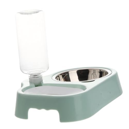 FRCOLOR 2St Trinkbrunnen für Haustiere wasserspender aus Edelstahl Katze pet Feeder pet Water Bottle automatischer Wasserspender Haustierzubehör Rostfreier Stahl Zubringer hundefutternapf von FRCOLOR