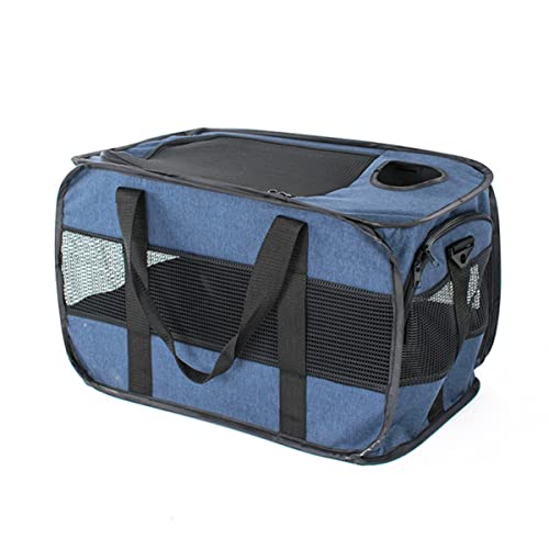 FRCOLOR 2 STK Haustiertasche tragbare Tragetasche für Haustiere Mesh-Tasche Handtaschen Katzentransporter Reisetasche für Haustiere Zwinger Aufbewahrungstasche zusammenklappbarer Käfig von FRCOLOR