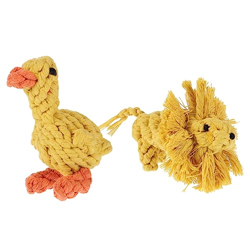 FRCOLOR 2 Pcs Seil Hund Kauen Spielzeug Pet Beißen Liefert Weiche Bequeme Molaren Spielzeug für Hunde FRCOLOR 2 Pcs Seil Hund Kauen Spielzeug Pet Beißen Liefert Weiche Bequeme Molaren Spielzeug für Hunde von FRCOLOR