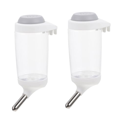 FRCOLOR 2er-Pack Automatischer Wasserspender für Haustiere Tragbare Hundewasserflasche für Katzen 350 Ml Fassungsvermögen Leicht Zu Transportierendes PVC-Material für Unterwegs und Zu Hause FRCOLOR 2er-Pack Automatischer Wasserspender für Haustiere Tragbare Hundewasserflasche für Katzen 350 Ml Fassungsvermögen Leicht Zu Transportierendes PVC-Material für Unterwegs und Zu Hause von FRCOLOR