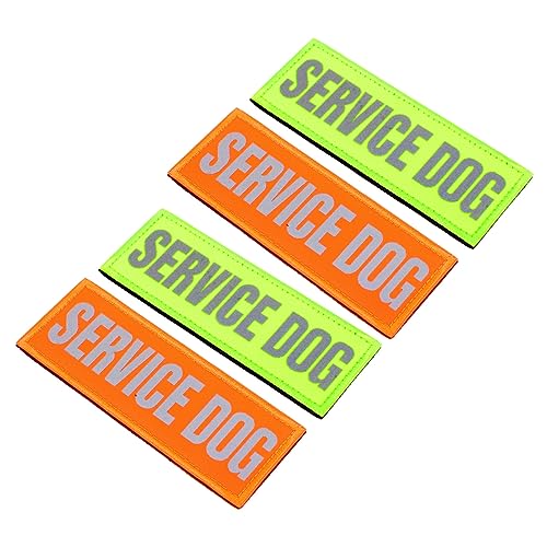 FRCOLOR 5 Sets Reflektierende Service-Hunde-Patch-Tags Robustes Und Stilvolles Hundezubehör Große Hunde Freundlich 4 Stück X 5 FRCOLOR 5 Sets Reflektierende Service-Hunde-Patch-Tags Robustes Und Stilvolles Hundezubehör Große Hunde Freundlich 4 Stück X 5 von FRCOLOR