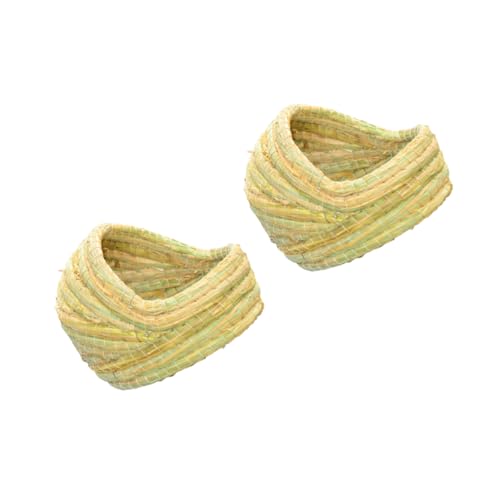 FRCOLOR 2St Hamster häuschen Easy putz erdbeerinchen erdbeererde Strohnest Hamsterhausbett Hamsterversteck Mini Hamsterbett Hamster Winterbett atmungsaktiv Goldene FRCOLOR 2St Hamster häuschen Easy putz erdbeerinchen erdbeererde Strohnest Hamsterhausbett Hamsterversteck Mini Hamsterbett Hamster Winterbett atmungsaktiv Goldene von FRCOLOR