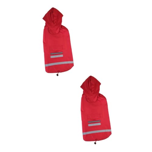 FRCOLOR 2St hunderegenmantel Regenjacken für Hunde Dog Raincoats Hamsterrad aus Holz Hunderoter Regenmantel wimperntusche Hund Regen Slicker Regenmantel für Haustiere Großer Hund Kleidung FRCOLOR 2St hunderegenmantel Regenjacken für Hunde Dog Raincoats Hamsterrad aus Holz Hunderoter Regenmantel wimperntusche Hund Regen Slicker Regenmantel für Haustiere Großer Hund Kleidung von FRCOLOR