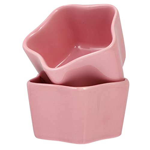 FRCOLOR 2stücke Keramische Futterschalen Sternform Für Nagetiere Rutschfester Fressnapf Für Hamster Kaninchen Und Kleine Haustiere Leicht Zu Reinigen Stabil Und Dekorativ FRCOLOR 2stücke Keramische Futterschalen Sternform Für Nagetiere Rutschfester Fressnapf Für Hamster Kaninchen Und Kleine Haustiere Leicht Zu Reinigen Stabil Und Dekorativ von FRCOLOR