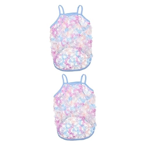 FRCOLOR 2St Haustierweste Türdekoration Weste für Katze Windel aussetzen Rock Heimtierbedarf Haustierkleidung Frühling und Sommer schmücken Zubehör Hundekleidung Hosenträger Baumwolle FRCOLOR 2St Haustierweste Türdekoration Weste für Katze Windel aussetzen Rock Heimtierbedarf Haustierkleidung Frühling und Sommer schmücken Zubehör Hundekleidung Hosenträger Baumwolle von FRCOLOR