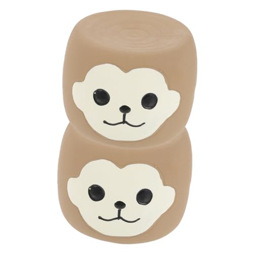FRCOLOR 2stücke Quietschendes Hundespielzeug Cartoon Tierform Kauspielzeug Für Welpen Interaktives Trainingsspielzeug Bissfest Und Sicher Für Stundenlangen Spielspaß von FRCOLOR