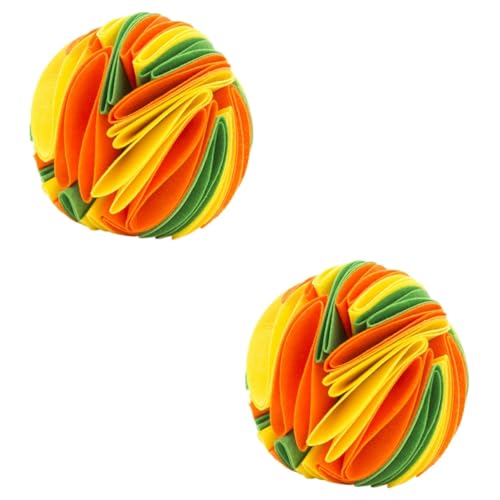 FRCOLOR Puzzle-Spielzeug 2St Hundeschnüffelball Hund schnüffeln Spielzeug für Kätzchen Haustier Futterspender für Katzen Beißspielzeug für Hunde Spielzeug für Hundezähne Großer Hund Bahn FRCOLOR Puzzle-Spielzeug 2St Hundeschnüffelball Hund schnüffeln Spielzeug für Kätzchen Haustier Futterspender für Katzen Beißspielzeug für Hunde Spielzeug für Hundezähne Großer Hund Bahn von FRCOLOR