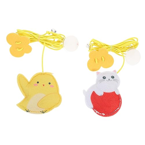 FRCOLOR 2stücke Hängendes Katzenspielzeug Einstellbare Katzenangel Mit Katzenminze Für Drinnen Interaktives Spielzeug Aktivität Und Neugier Ihres Haustiers Für Kätzchen Und Kleine FRCOLOR 2stücke Hängendes Katzenspielzeug Einstellbare Katzenangel Mit Katzenminze Für Drinnen Interaktives Spielzeug Aktivität Und Neugier Ihres Haustiers Für Kätzchen Und Kleine von FRCOLOR