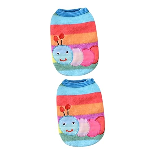 FRCOLOR Hundekleidung Raupe 2st Outfits Für Ädchen Ädchenkleidung Frettchenkleidung Raupe Welpen-outfits Pullover Ädchen-outfits Kleider Haustierweste Haustierkleidung Erdfarben Hundekleidung Hündchen FRCOLOR Hundekleidung Raupe 2st Outfits Für Ädchen Ädchenkleidung Frettchenkleidung Raupe Welpen-outfits Pullover Ädchen-outfits Kleider Haustierweste Haustierkleidung Erdfarben Hundekleidung Hündchen von FRCOLOR