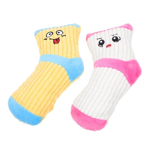 FRCOLOR Spielzeug Für Draußen 2St e für Haustiere Spielzeug reinigen Hundesocken für mittelgroße Hunde Spielzeuge Welpentrainingsspielzeug Welpe klingendes Spielzeug Bissfest Hündchen FRCOLOR Spielzeug Für Draußen 2St e für Haustiere Spielzeug reinigen Hundesocken für mittelgroße Hunde Spielzeuge Welpentrainingsspielzeug Welpe klingendes Spielzeug Bissfest Hündchen von FRCOLOR