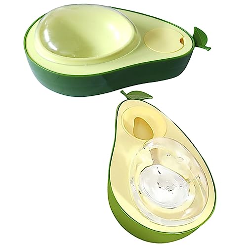 FRCOLOR Automatischer Katzenfutter- Und Wasserspender 2-in-1-futternapf Für Hunde Und Katzen Cartoon-Stil Heimtierbedarf von FRCOLOR