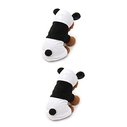FRCOLOR 2-teiliges Hunde-Panda-kostüm Für Hunde – Langlebige Haustier-Hoodies Exquisites Panda-Design Einfach Anzuziehen FRCOLOR 2-teiliges Hunde-Panda-kostüm Für Hunde – Langlebige Haustier-Hoodies Exquisites Panda-Design Einfach Anzuziehen von FRCOLOR