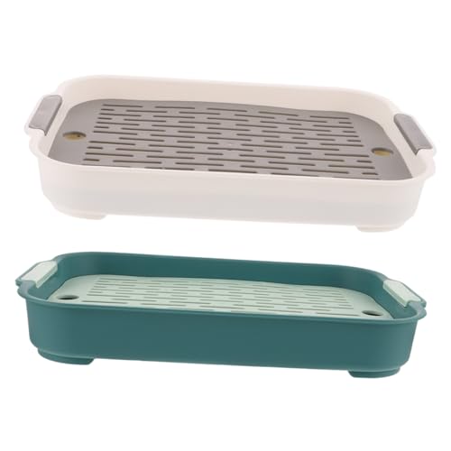 FRCOLOR 2er-Box Kaninchentoilette Anti-Fall-häschen-töpfchen Hasenkäfig Toilette Meerschweinchen Toilette Kleine Haustiertoilette Kaninchenstall Käfig Für Meerschweinchen Pp Drinnen FRCOLOR 2er-Box Kaninchentoilette Anti-Fall-häschen-töpfchen Hasenkäfig Toilette Meerschweinchen Toilette Kleine Haustiertoilette Kaninchenstall Käfig Für Meerschweinchen Pp Drinnen von FRCOLOR