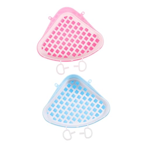 FRCOLOR 2er-Box Kaninchentoilette Kaninchenklo Katzenklo Für Katzen Kaninchenstreu Kaninchen Töpfchen Einstreu Für Hamster Häschen-Zug-töpfchen Hasenbett Kaninchenbett Heu Plastik Haustier FRCOLOR 2er-Box Kaninchentoilette Kaninchenklo Katzenklo Für Katzen Kaninchenstreu Kaninchen Töpfchen Einstreu Für Hamster Häschen-Zug-töpfchen Hasenbett Kaninchenbett Heu Plastik Haustier von FRCOLOR