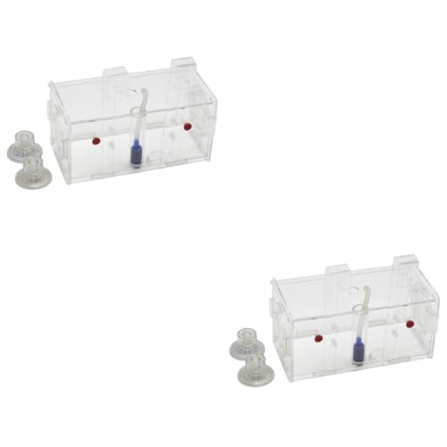 FRCOLOR 2er-Box Netz Für Fischinkubatoren Zuchtnetz Für Aquarien Geburtsbecken Für Fische Aquariennetzzüchter Züchter Von Fischnetzen Aquarien-isolationsbehälter Guppys Aquarium von FRCOLOR