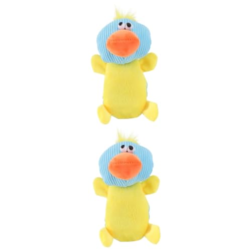 FRCOLOR 2 Stücke Interaktive Hund Liefert Plüsch Haustier Hund Spielzeug Spaß Quietschende Sound Für Welpen Spielzeit FRCOLOR 2 Stücke Interaktive Hund Liefert Plüsch Haustier Hund Spielzeug Spaß Quietschende Sound Für Welpen Spielzeit von FRCOLOR