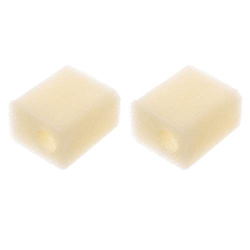 FRCOLOR 2stücke Aquarien-schwammfilter Ersatz-Schwamm-Pads Für Fischbehälter Wasserfilter Für Tauchpumpen Hochdichter Filter Für Klare Wasserqualität Waschbar Und Wiederverwendbar von FRCOLOR