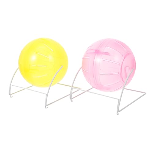 FRCOLOR 2st Hamster Laufball Laufrad Für Kleine Haustiere Hamster-trainingsspielzeug Sportspielzeug Für Haustiere Spielzeug Für Hamsterkäfige Plastik Meerschweinchen Fitness Joggen FRCOLOR 2st Hamster Laufball Laufrad Für Kleine Haustiere Hamster-trainingsspielzeug Sportspielzeug Für Haustiere Spielzeug Für Hamsterkäfige Plastik Meerschweinchen Fitness Joggen von FRCOLOR
