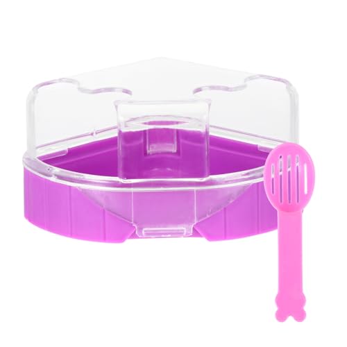 FRCOLOR 2st Hamsterbad Badezimmer Für Kleine Haustiere Zwerghamster Badezimmer Spielzeug Für Paare Kleintier Badehaus Hamster-Sand-badewanne Kleine Tiere Haustierzubehör Plastik Liebhaber von FRCOLOR