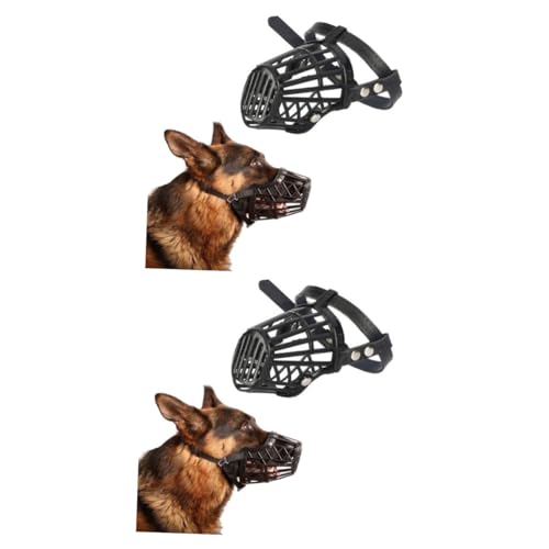 FRCOLOR 2St Dog Muzzle hundemaulkörbe Haustierzubehör Korb Golden Retriever Schnauze Gesichtsmaske Anti-Biss-Hund FRCOLOR 2St Dog Muzzle hundemaulkörbe Haustierzubehör Korb Golden Retriever Schnauze Gesichtsmaske Anti-Biss-Hund von FRCOLOR