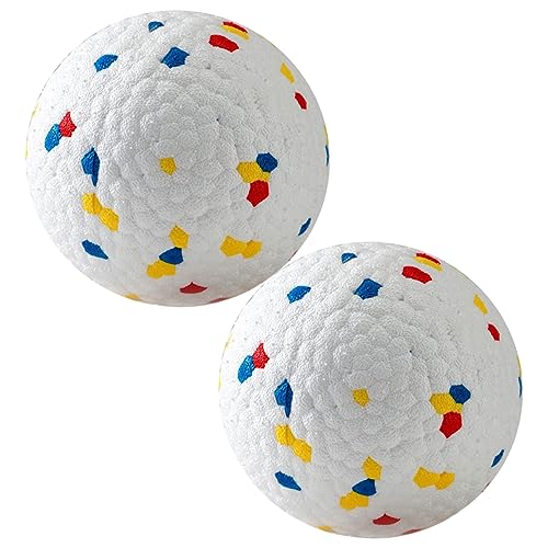 FRCOLOR Beißbälle für Hunde 2er-Pack Hüpfbälle für Welpen Interaktive Hundebälle für Aggressive Kauer Spielzeug für Hunde Haustierspielzeug FRCOLOR Beißbälle für Hunde 2er-Pack Hüpfbälle für Welpen Interaktive Hundebälle für Aggressive Kauer Spielzeug für Hunde Haustierspielzeug von FRCOLOR