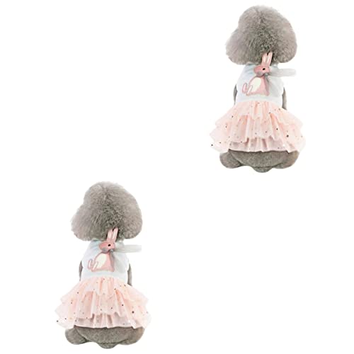 FRCOLOR 2st Hundebekleidung Hundekleid Welpenkleidung Sommer Tutu-Kleid Für Hunde Katzenkleidung Hund Hochzeitskleid Kleidung Für Kleine Hunde Sommerkleidung Für Hunde Süßer Rock Haustier FRCOLOR 2st Hundebekleidung Hundekleid Welpenkleidung Sommer Tutu-Kleid Für Hunde Katzenkleidung Hund Hochzeitskleid Kleidung Für Kleine Hunde Sommerkleidung Für Hunde Süßer Rock Haustier von FRCOLOR