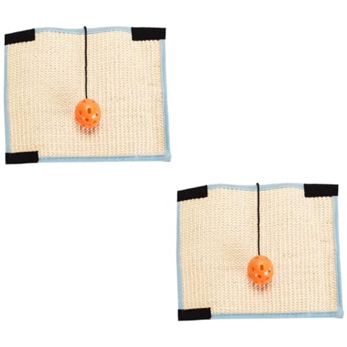 FRCOLOR 2 Stücke Katzenkratzmatte Pad Sisal Katzenkratzbaum Rundes Spielzeug Für Katzen Kratzpad Möbelschutz Haustierzubehör FRCOLOR 2 Stücke Katzenkratzmatte Pad Sisal Katzenkratzbaum Rundes Spielzeug Für Katzen Kratzpad Möbelschutz Haustierzubehör von FRCOLOR