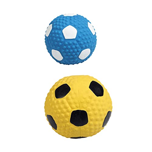 FRCOLOR 2St Kauspielzeug für Hunde interaktives Spielzeug stressabbau Spielzeug Beißspielzeug für Haustiere Hunde quietschende Bälle Spielzeuge pet Molar Kugeln Hundebälle FRCOLOR 2St Kauspielzeug für Hunde interaktives Spielzeug stressabbau Spielzeug Beißspielzeug für Haustiere Hunde quietschende Bälle Spielzeuge pet Molar Kugeln Hundebälle von FRCOLOR