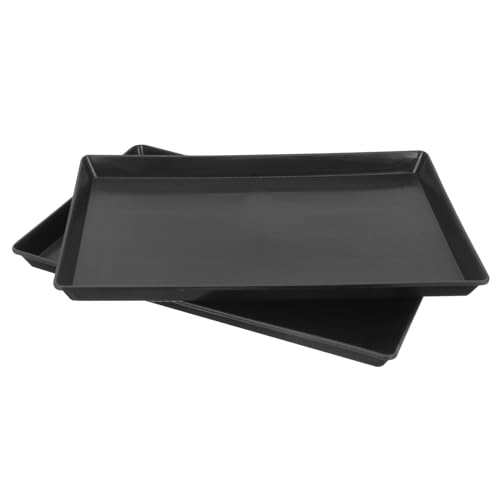 FRCOLOR 2st Kiste Fach Vogelkäfig Tablett Große Hundehütte Hundebox-tablett Extra Große Hundebox Kleines Hundekistentablett Vogelkäfig-tablett Langen Plastik Untere Halterung FRCOLOR 2st Kiste Fach Vogelkäfig Tablett Große Hundehütte Hundebox-tablett Extra Große Hundebox Kleines Hundekistentablett Vogelkäfig-tablett Langen Plastik Untere Halterung von FRCOLOR