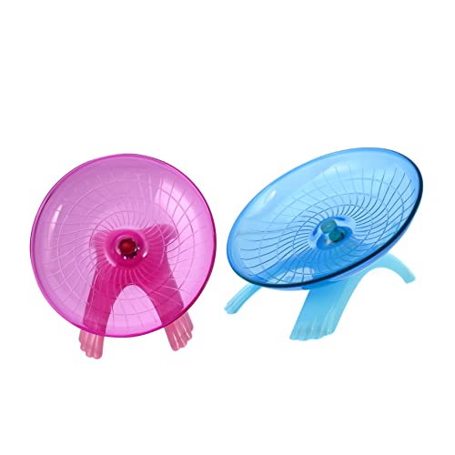 FRCOLOR 2St Laufrad für Hamster Hamster-Aktivitätsspielzeug Haustierspielzeug Mäuse Laufrad Spielzeuge Haustier Spielzeug Laufendes Spielzeug für Haustiere Chinchilla Übungsrad Plastik FRCOLOR 2St Laufrad für Hamster Hamster-Aktivitätsspielzeug Haustierspielzeug Mäuse Laufrad Spielzeuge Haustier Spielzeug Laufendes Spielzeug für Haustiere Chinchilla Übungsrad Plastik von FRCOLOR