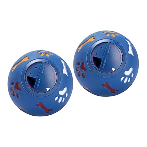FRCOLOR 2st Leckerli-Ball Für Hunde Leckerli-Ball Für Tiernahrung Puzzle Ball Behandeln Hundepuzzlespielzeug Für Große Hunde Spielzeug Zur Abgabe Von Leckereien Für Hunde Kugel Fehlt Kauen FRCOLOR 2st Leckerli-Ball Für Hunde Leckerli-Ball Für Tiernahrung Puzzle Ball Behandeln Hundepuzzlespielzeug Für Große Hunde Spielzeug Zur Abgabe Von Leckereien Für Hunde Kugel Fehlt Kauen von FRCOLOR