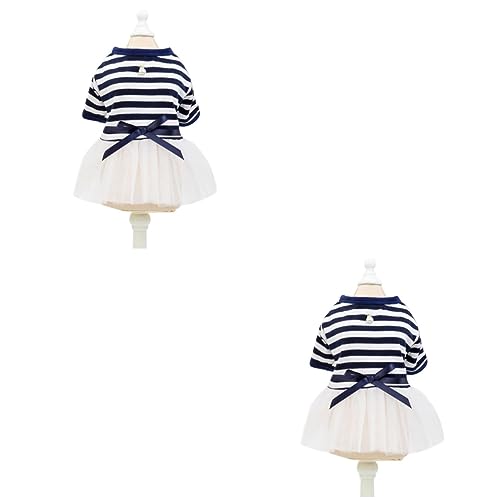 FRCOLOR 2st Pullover Kleid Blusenkleid Kleidung Kleider Hemdkleid Prinzessin Nachthemd Strapskleid Gestreiftes Kleid ädchenkleid Sommerliche Hundekleidung Hund Tuch Gurt Hochzeitsblume FRCOLOR 2st Pullover Kleid Blusenkleid Kleidung Kleider Hemdkleid Prinzessin Nachthemd Strapskleid Gestreiftes Kleid ädchenkleid Sommerliche Hundekleidung Hund Tuch Gurt Hochzeitsblume von FRCOLOR