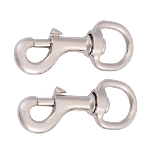 FRCOLOR 2st Karabinerhaken Schwere Ausführung Leinenclip Stecker Zubehör Schlüsselanhänger-zubehör Schwerlasthaken Hummerschere Hundeausweishalter Katzenleine Nähen Weiß Haustier Kabelbaum FRCOLOR 2st Karabinerhaken Schwere Ausführung Leinenclip Stecker Zubehör Schlüsselanhänger-zubehör Schwerlasthaken Hummerschere Hundeausweishalter Katzenleine Nähen Weiß Haustier Kabelbaum von FRCOLOR