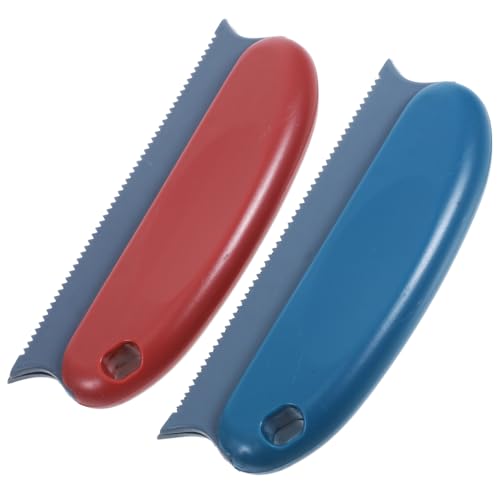 FRCOLOR 2stücke Tierhaarentferner Für Auto Und Kleidung Fusselentfernungsgerät Für Sofa Bett Teppich Haustierhaarreiniger Abs TPR Material Schnell von FRCOLOR
