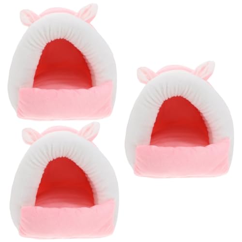 FRCOLOR 3 STK Hamsternest Hamsterhausbett Igel Ratten Bett Meerschweinchen Verstecken Mini-tierhaus Hamster Hängematte Hamster Höhlenbett Meerschweinchen Winter Spielzeug Baumwolle FRCOLOR 3 STK Hamsternest Hamsterhausbett Igel Ratten Bett Meerschweinchen Verstecken Mini-tierhaus Hamster Hängematte Hamster Höhlenbett Meerschweinchen Winter Spielzeug Baumwolle von FRCOLOR
