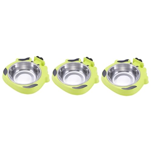 FRCOLOR 3 Stück Hundefutter- Und Wassernapfspender Zum Aufhängen – Design Für Welpen FRCOLOR 3 Stück Hundefutter- Und Wassernapfspender Zum Aufhängen – Design Für Welpen von FRCOLOR