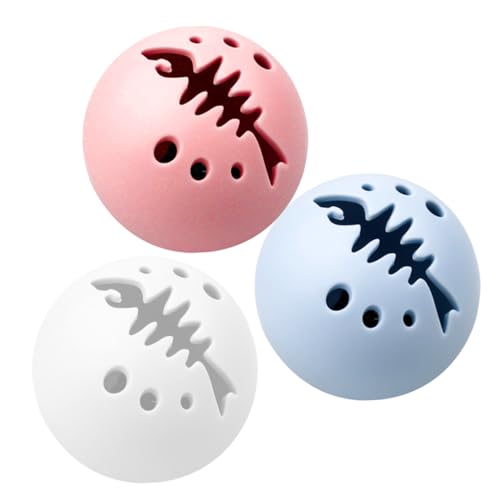 FRCOLOR 3 STK Leuchtendes Katzenspielzeug Katze jagen Spielzeug Spielzeuge Spielzeug für Haustiere Katze Indoor-Spielpuppe kauen Katzenminze Bälle Kätzchen Glocke Kugel Spielzeugball FRCOLOR 3 STK Leuchtendes Katzenspielzeug Katze jagen Spielzeug Spielzeuge Spielzeug für Haustiere Katze Indoor-Spielpuppe kauen Katzenminze Bälle Kätzchen Glocke Kugel Spielzeugball von FRCOLOR
