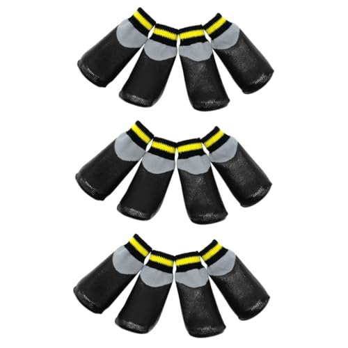 FRCOLOR 3 Sätze Pfotenschutz hundeschuhe mittelgroße Hunde Welpensocken sockenschuhe Stiefeletten wasserdichte Booties Socken Gummisocken Haustier Kurze Stiefel rutschfeste Schuhe FRCOLOR 3 Sätze Pfotenschutz hundeschuhe mittelgroße Hunde Welpensocken sockenschuhe Stiefeletten wasserdichte Booties Socken Gummisocken Haustier Kurze Stiefel rutschfeste Schuhe von FRCOLOR