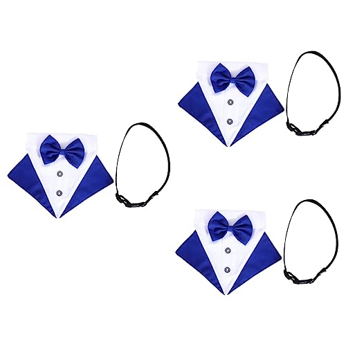FRCOLOR 3sätze Hundebandana Dreieckstuch Aus Modisches Hundehalsband Mit Lätzchen Für Stilvolle Auftritte Und Tolle Fotos Für Kleine Hunde Geeignet FRCOLOR 3sätze Hundebandana Dreieckstuch Aus Modisches Hundehalsband Mit Lätzchen Für Stilvolle Auftritte Und Tolle Fotos Für Kleine Hunde Geeignet von FRCOLOR
