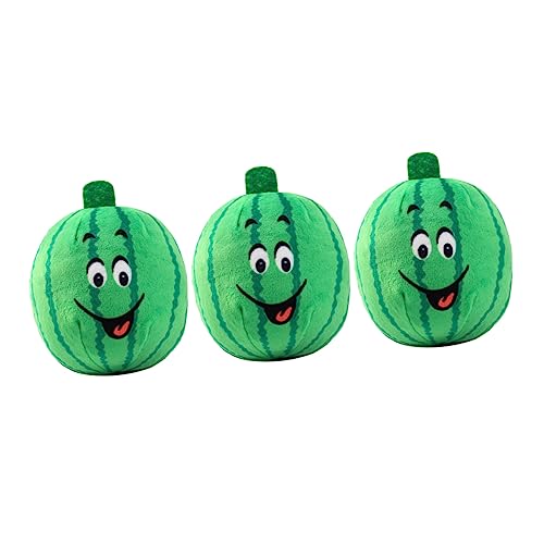FRCOLOR 3 Stücke Plüsch Spielzeug für Hunde Wassermelonen Soundspielzeug Sicheres Kauspielzeug aus Plüsch Interaktives Haustierspielzeug für Haustiere Lustige und Kreative Ausbildung FRCOLOR 3 Stücke Plüsch Spielzeug für Hunde Wassermelonen Soundspielzeug Sicheres Kauspielzeug aus Plüsch Interaktives Haustierspielzeug für Haustiere Lustige und Kreative Ausbildung von FRCOLOR