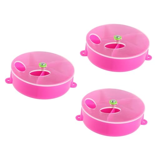 FRCOLOR 3 Stücke Pädagogisches Vogel Feeder Spielzeug Für Papageien Futtersuche Rad Spielzeug Box Für Nymphensittich Conure Hergestellt Sicher Material FRCOLOR 3 Stücke Pädagogisches Vogel Feeder Spielzeug Für Papageien Futtersuche Rad Spielzeug Box Für Nymphensittich Conure Hergestellt Sicher Material von FRCOLOR