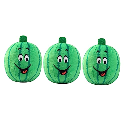 FRCOLOR 3 Stück Teiliges Hundespielzeug Lustige Weiche Plüschtiere mit Wassermelonengeräusch Kreatives Lernspielzeug für Hunde zum Kauen FRCOLOR 3 Stück Teiliges Hundespielzeug Lustige Weiche Plüschtiere mit Wassermelonengeräusch Kreatives Lernspielzeug für Hunde zum Kauen von FRCOLOR