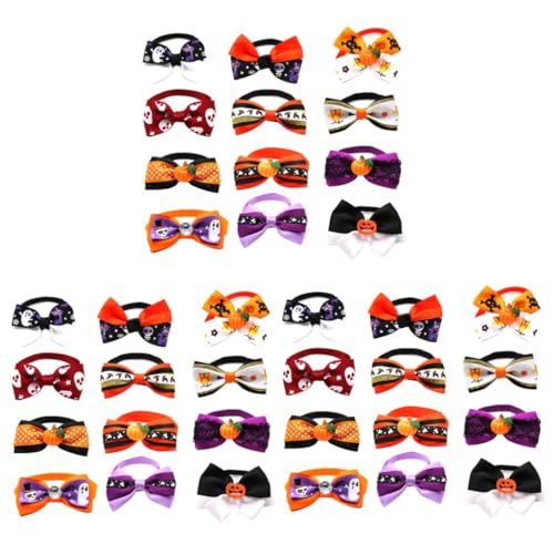 FRCOLOR 3 Sets Haustier Hundehalsband Halloween Fliege Verstellbare Krawatte Haustier Schmuck Katzenhalsband Für Festival 12 Stück * 3 FRCOLOR 3 Sets Haustier Hundehalsband Halloween Fliege Verstellbare Krawatte Haustier Schmuck Katzenhalsband Für Festival 12 Stück * 3 von FRCOLOR